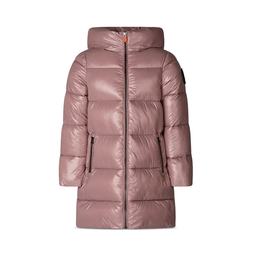 Save The Duck Little Hooded Millie Quilted Coat - Size 4 Retail $300
